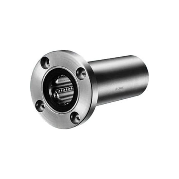 Nippon Bearing NB Corp SWF10WUU 5/8" ID Round Flange Double-Wide Type Linear Bearing W/Seals, Steel SWF10WUU - main